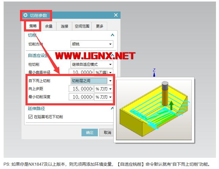 UG12.0“自下而上切削”功能怎么调出来